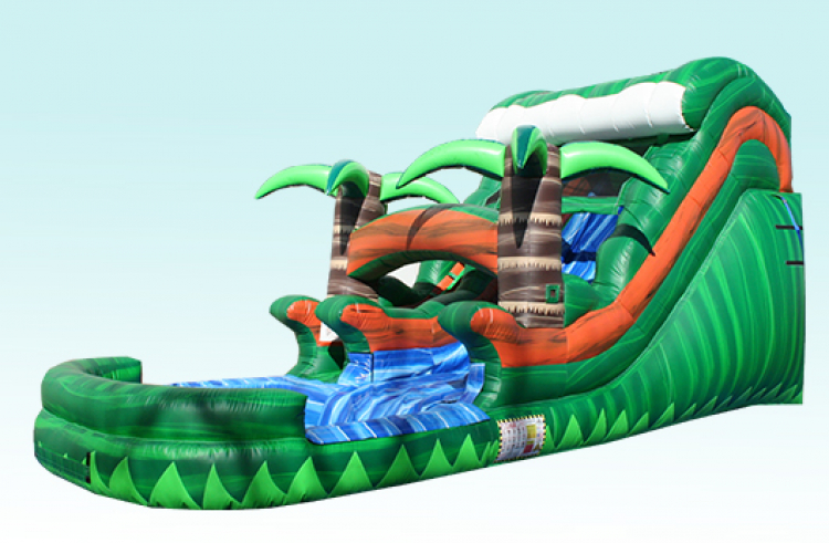 Green Emerald 14' Slide (Use Wet)